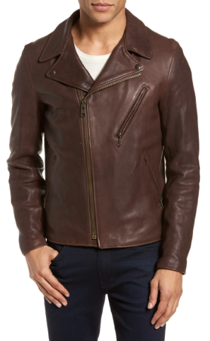 Leather Moto Jacket